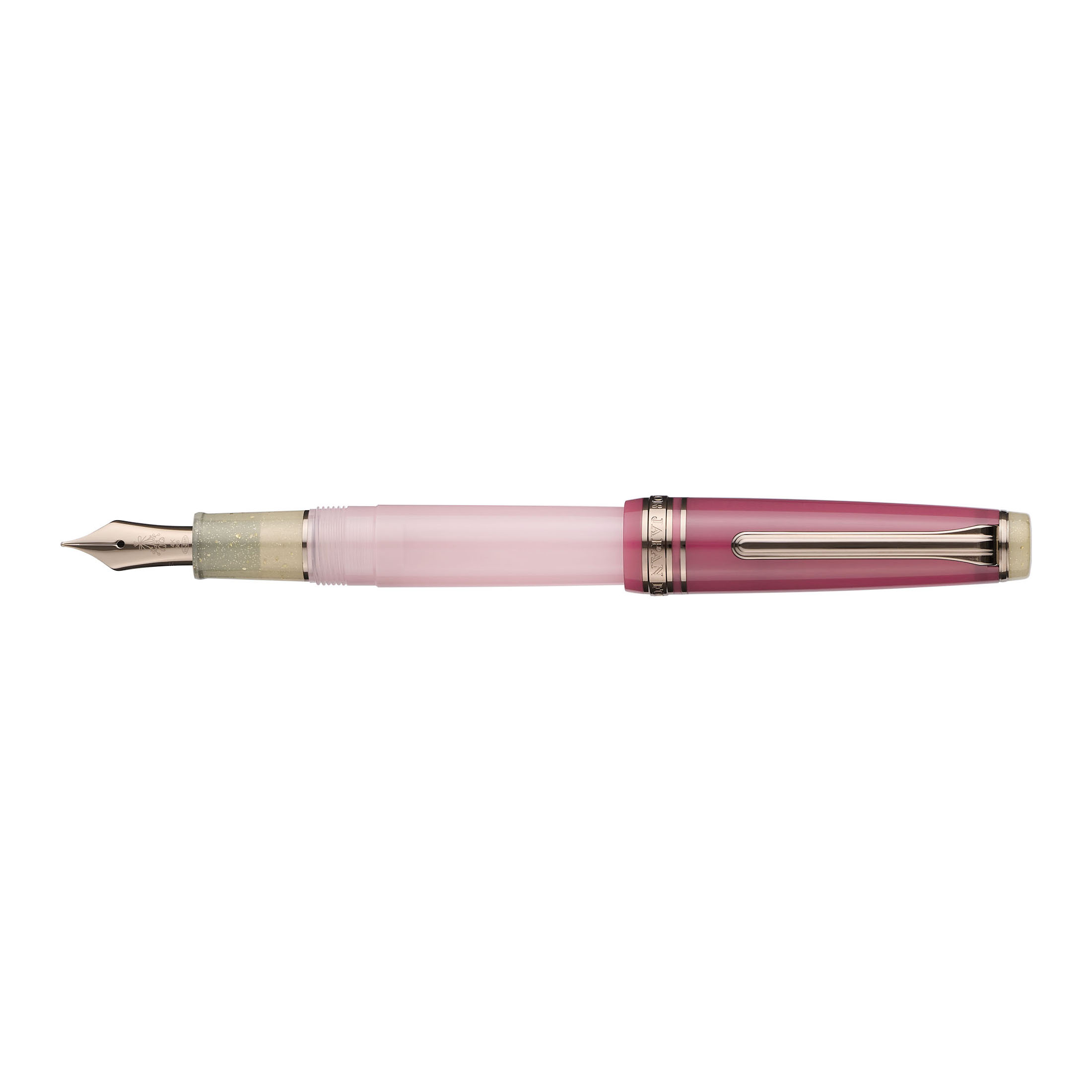 筆記具 SAILOR Professional Gear Rose-Taupe Pro Gear Slim Mini Fountain Pen - Rose Taupe - Medium Fine